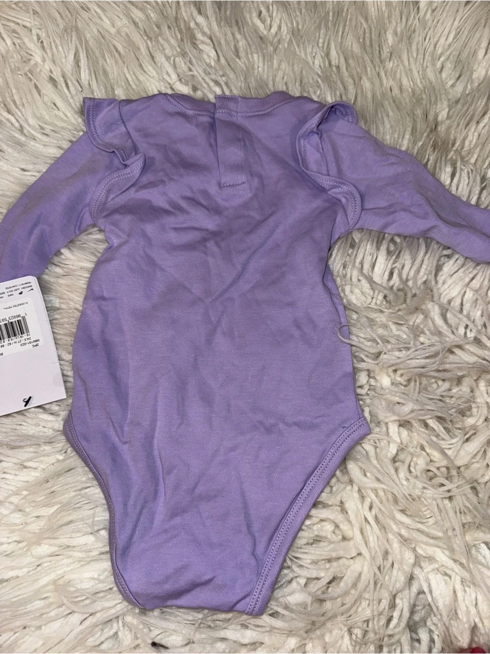 Nike Lavender Bodysuit & Purple Floral Leggings Set - Picture 5 of 6